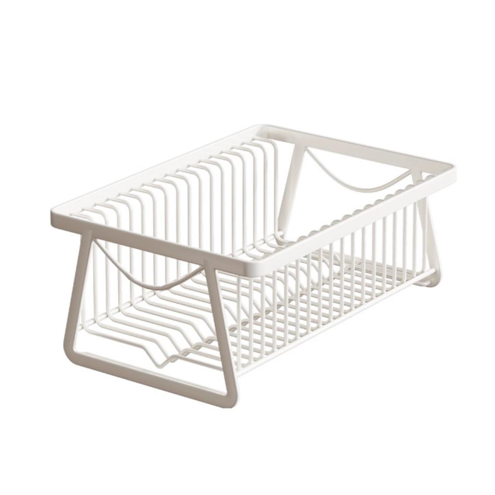 

Plate Organizer Dish Rack For Kitchen Sink Rust-resistant Iron Reinforced Structure Quick Water Drainage For Plates China Mainland