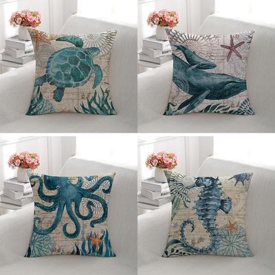 Festive Pillowcase Modern Simple Short Plush Print Home Living Room Sofa Pillowcase