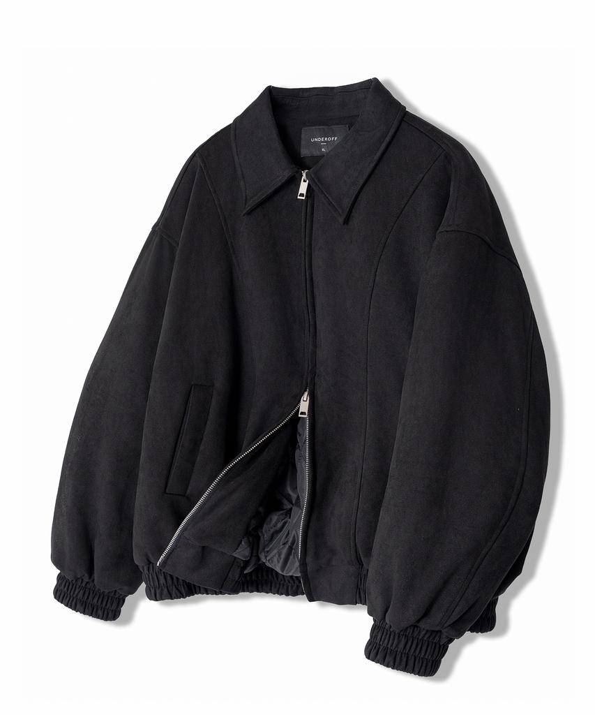 Underoff Suede Padded Blouson Jacket 4 Colors