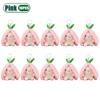 Creative Doll New Design Toys Cute Fruit Mini Bag Key Chains Light Pendant Soft Rabbit Car Plush Keychain Easter Gifts