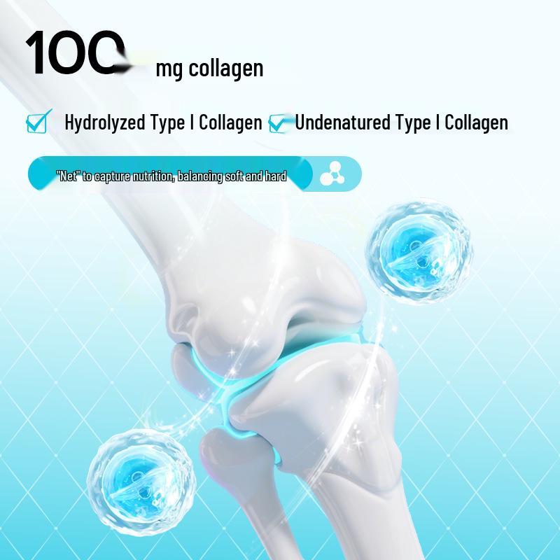 Note.Land Calcium Collagen Vitamin D Tablets - 60 Chewables for Kids & Teens