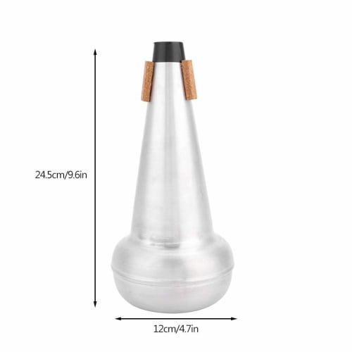 Tihebeyan Trombone Mute, Professional Tenor Trombone Silencer, Practice Silencer Sourdough Musical Instrument Accessory