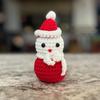 Christmas Knitted Xmas Tree Doll Positive Energy Snowman Doll Desktop Decorative Ornament Festival Gifts Party Decorative Props