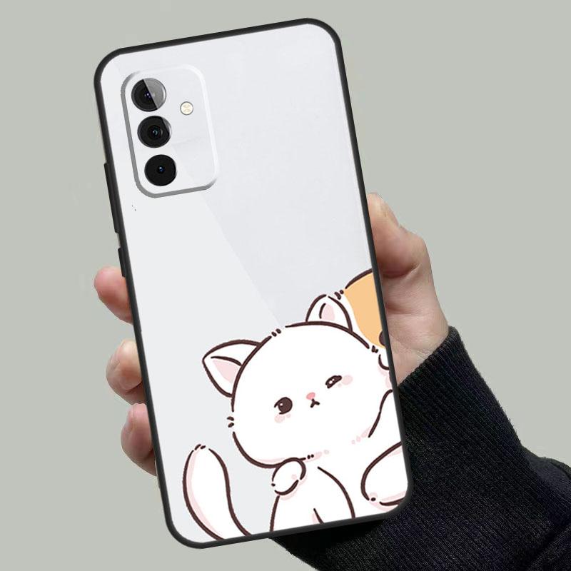 Funny Animal Cats Dog Tiger Couple Case For Samsung Galaxy A56 A36 A16 A33 A13 A23 A52 A32 A12 A54 A34 A14 A53 A15 A35 A55 A17