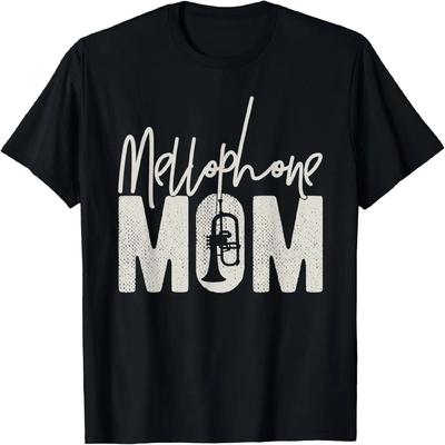 Mellophon Mama - Lustige Marschkapellen-Mama - Mellophon Mutter T-Shirt