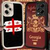 Phone Case for Xiaomi Redmi Note 15 14 13 Pro Plus Georgia Passport Flag Shell 12S 11 11S 11T 5G 14S Soft Silicone Funda