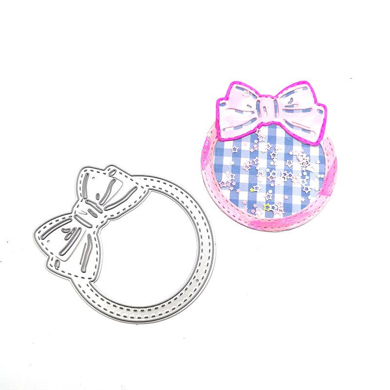 Bowknot Metal Cutting Dies Cut Die Mold Scrapbook Paper Craft Album Box Decoration Blade Punch Stencils Die