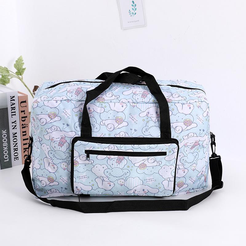 Cartoon Travel Bag Large Capacity Folding Luggage Travel Handbag Luggage Bag Nylon Waterproof Storage Bag Travel Bag