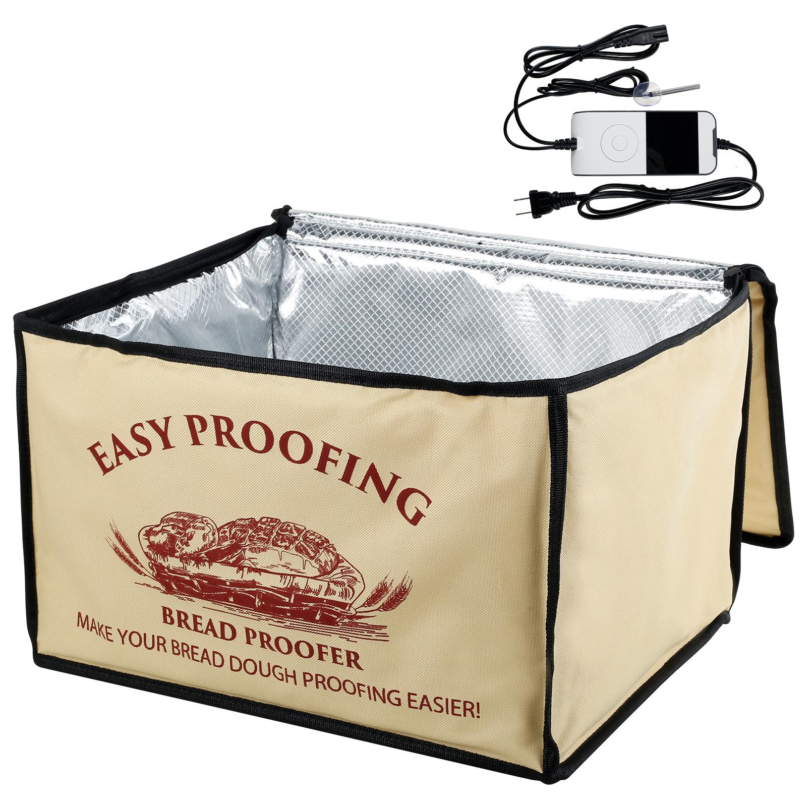 

Новая расстойка для теста с нагревателем, контроль температуры, складная коробка для расстойки теста с таймером, для приготовления хлеба и выпечки