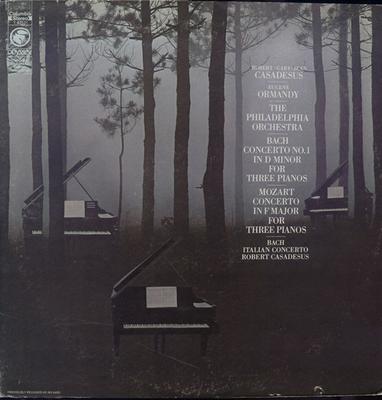 LP Record ROBERT, GABY, JEAN, EUGENE ORMANDY, - Concerto No. 1 In D Minor For Three Y31531 COLUMBIA MASTER 1972 US Classical Used