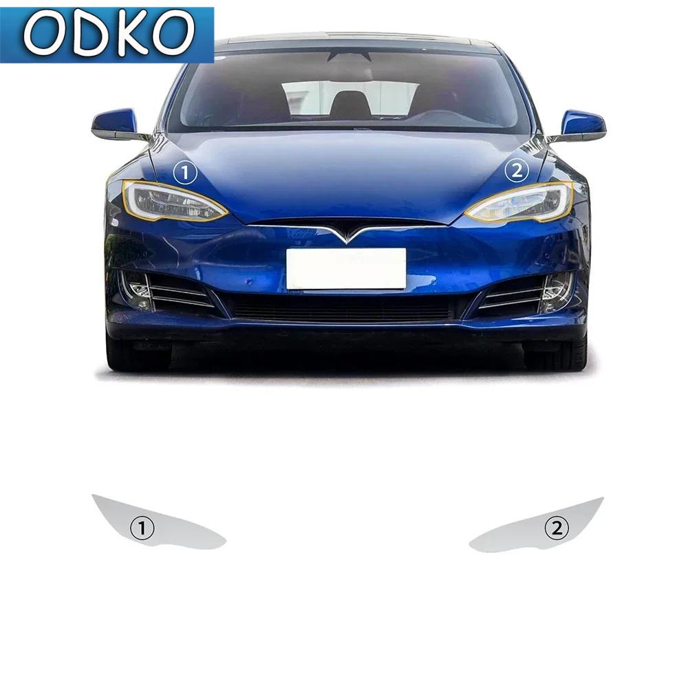 PPF Car Headlight Protective Film TPU For Tesla Model 3 Y X S - Rearview Mirror Transparent Scratch Resistant