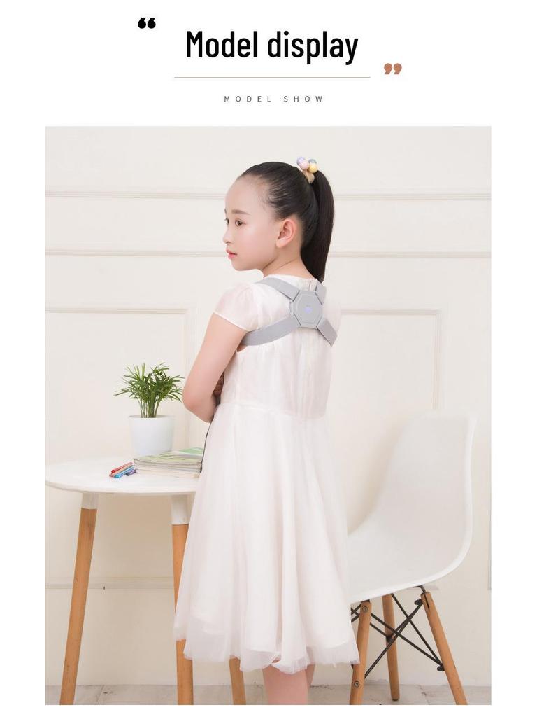 Smart Children's Posture Corrector: Invisible Back Belt for Improved Writing and Sitting Posture