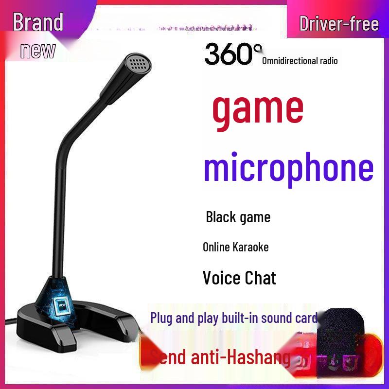 Desktop Microphone for Gaming, Streaming, and Voice Chat