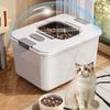 Large Capacity Pet Food Storage Container Airtight Moisture Proof Thickened Cat Dog Dry Food Bin For Home Use Durable Kitchen