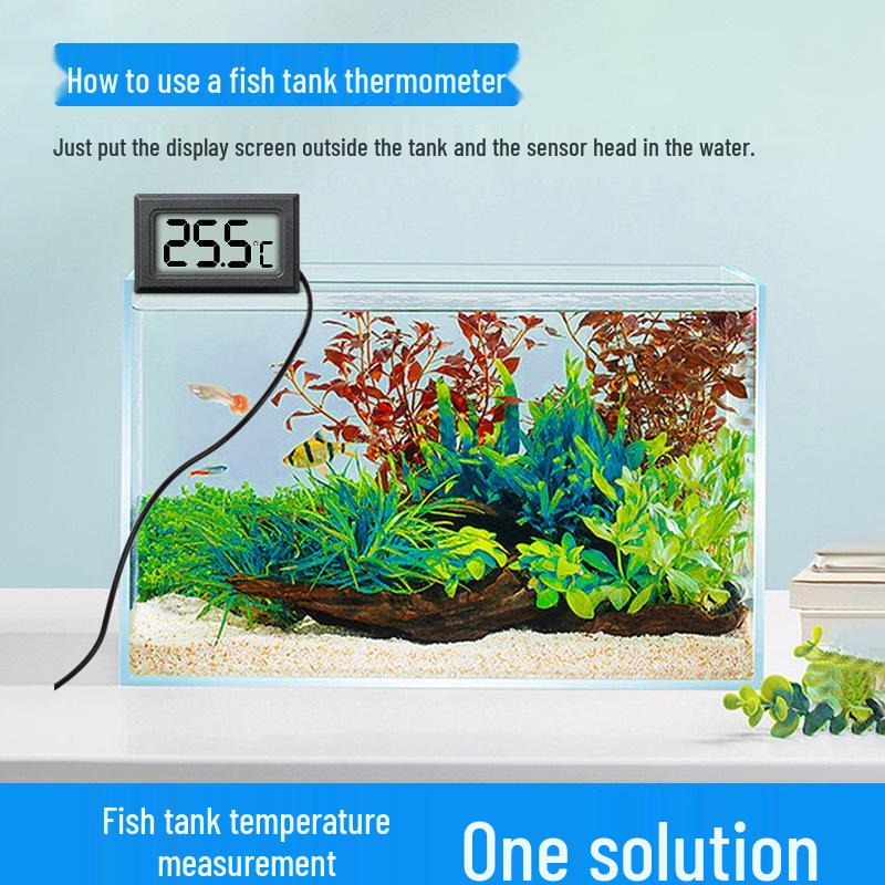 Newcomer Special: High-Precision LED Fish Tank Thermometer for Aquariums
