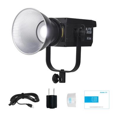 NANLITE Fotografia Alta Uscita Temperatura Colore CRI96 Bicolore Ambiente 12 Tipi di Illuminazione Surriscaldamento App Bowens Silenzioso Video Riempimento Live Nero