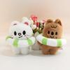 Magic School Wolf Plush Keychain With Cloak Cute Stuffed Animal Doll Birthday Gift For Kids