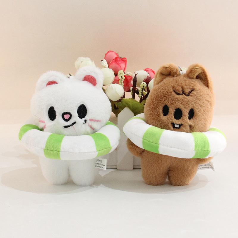 Magic School Wolf Plush Keychain With Cloak Cute Stuffed Animal Doll Birthday Gift For Kids