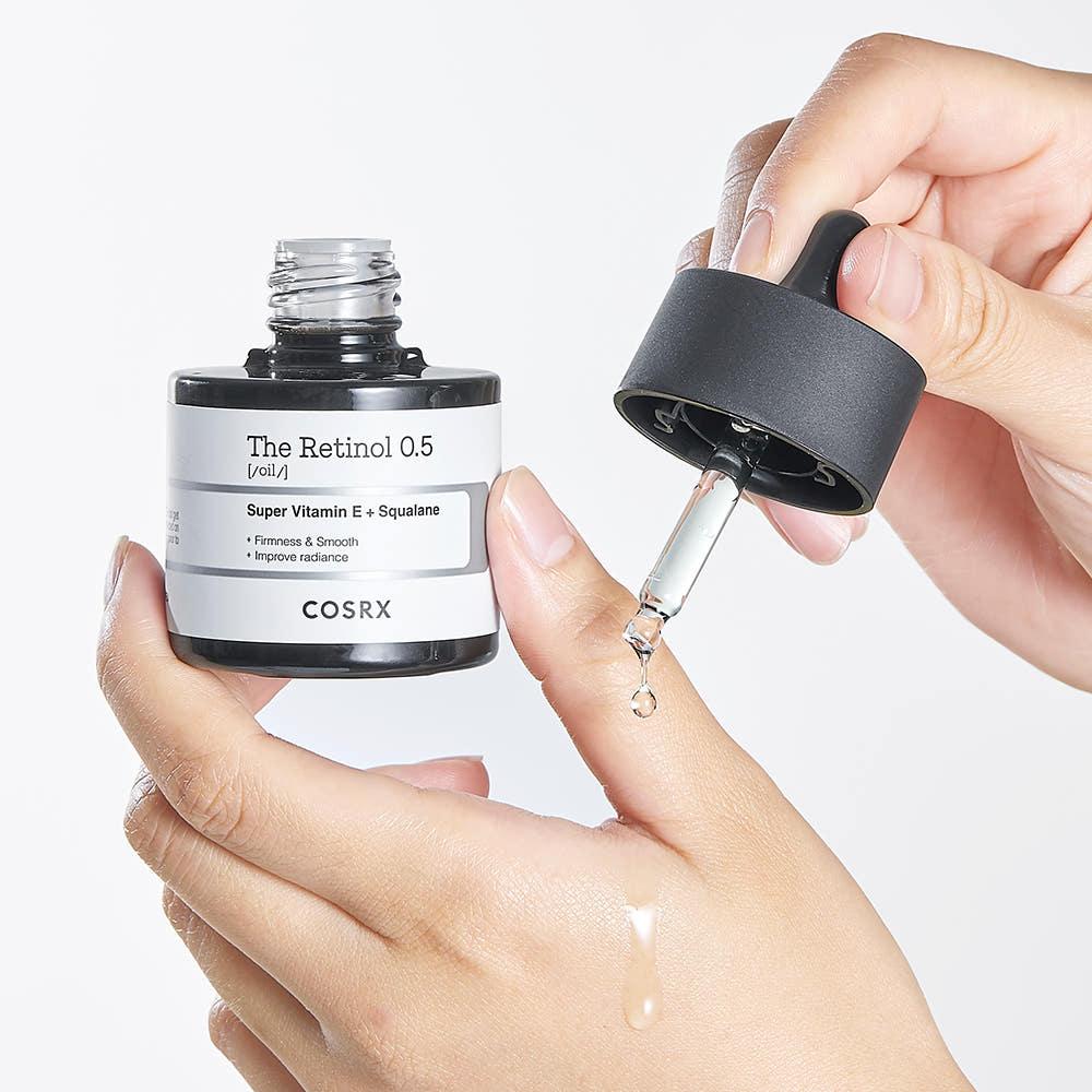 COSRX The Retinol 0.5 Oil Anti-Wrinkle Firming Facial Oil 20ml