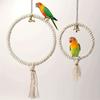Birds Can Use Hanging Rings, Parrot Swing Toys with Bells, Sturdy and Durable, Additions for Birdcages