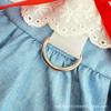 Spring and summer cowboy princess skirt pet dog cat clothes skirt than bear dog skirt