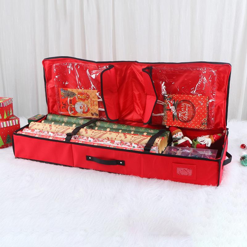 Waterproof Large Capacity 600D Oxford Cloth Christmas Tree Holiday Storage Bag