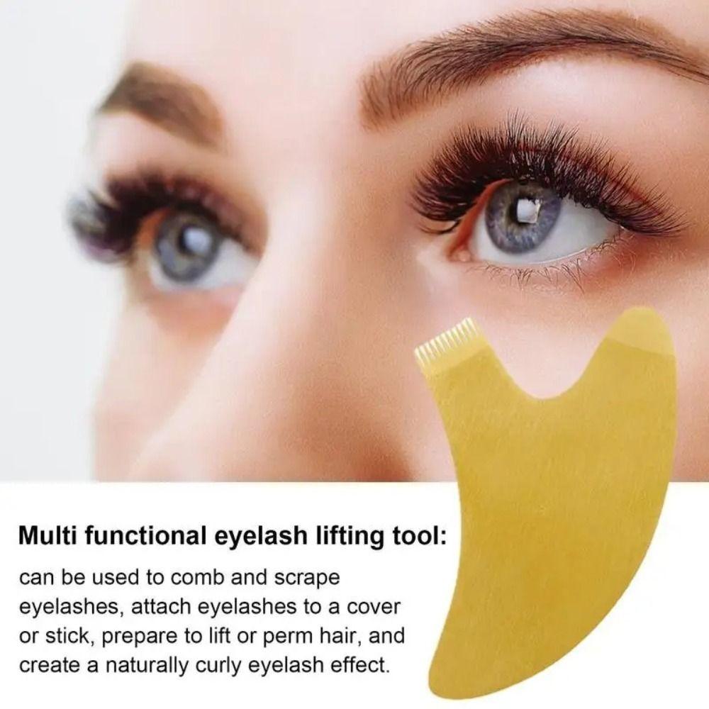 Edelstahl Wimpernverpflanzungswerkzeug T-Typ Wimpernverlängerungswerkzeug Lash Lift Werkzeug Damen