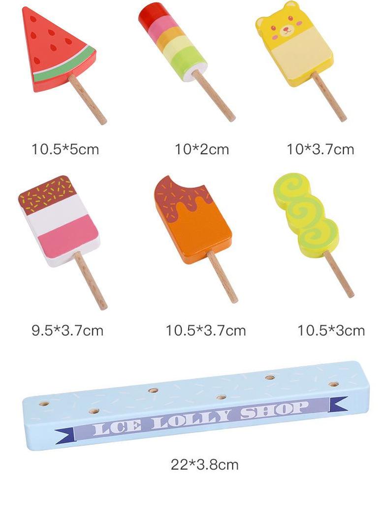 Wooden Play Kitchen Set: Bear Refrigerator, Stove, BBQ Cart, Food, and Vegetables Simulation Toy