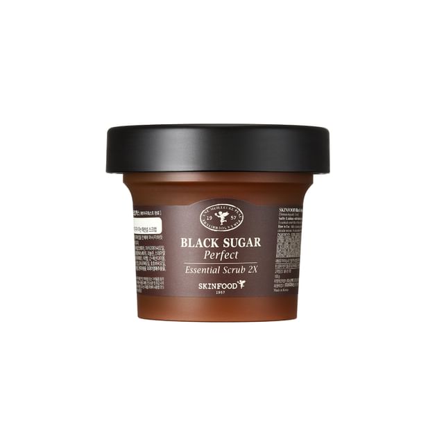 Skinfood Миниатюра Black Sugar Perfect Essential Scrub 2X 100g