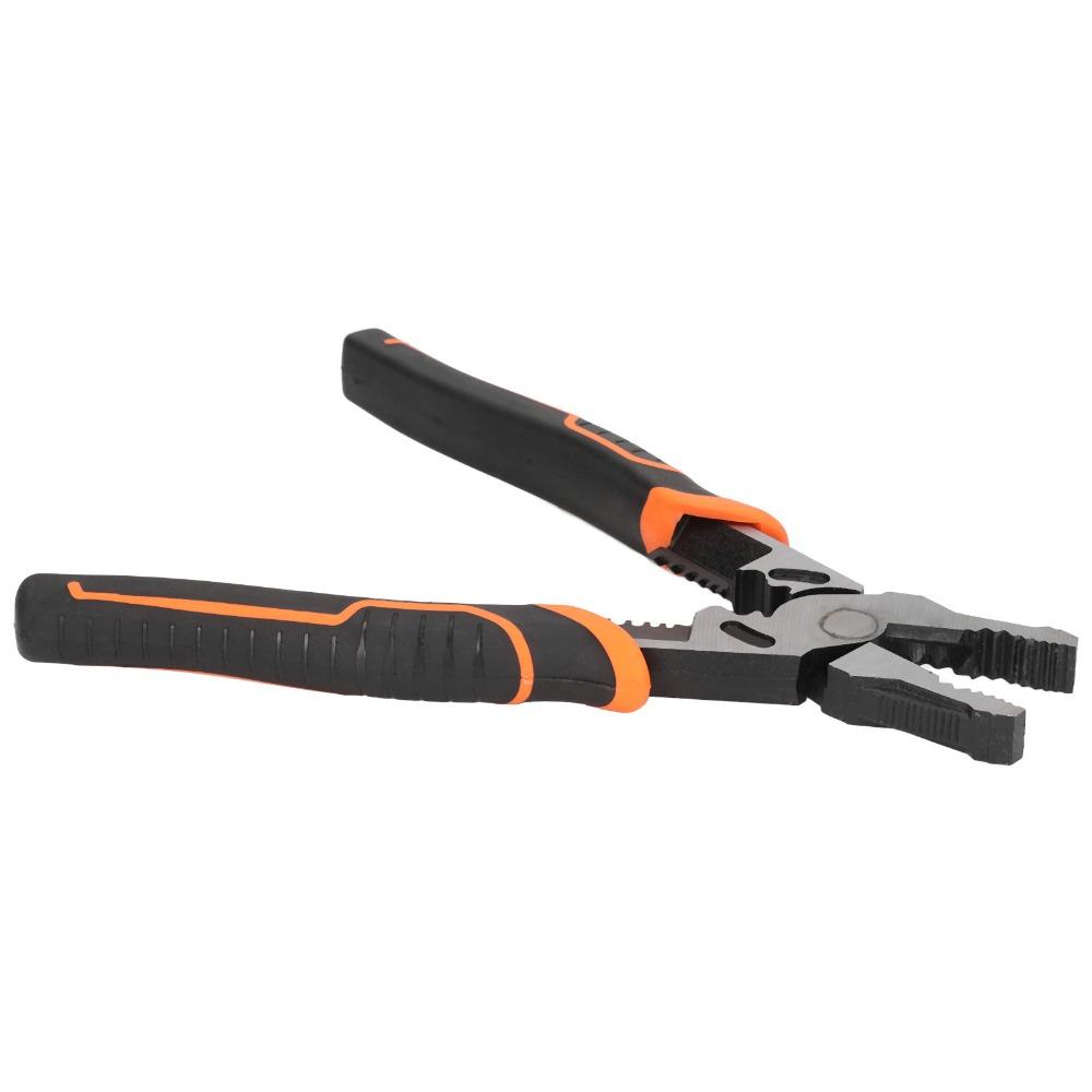 Heavy Duty Flat Nose Pincer Pliers High Leverage Combination Pliers Wire Pliers  Wire Stripping