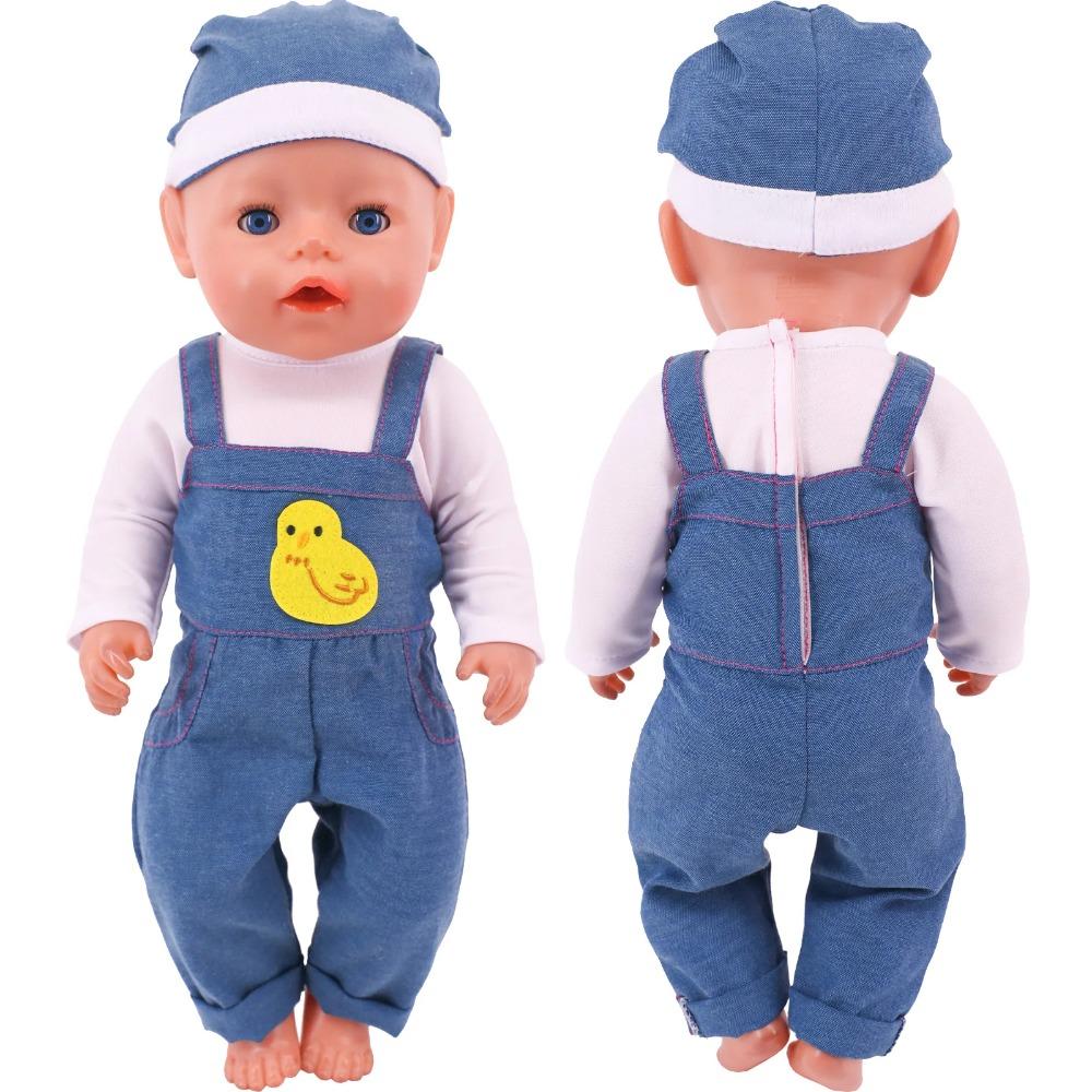 2 Stück/Set Tier-Pyjama-Anzug Für 43cm Baby-Puppe Kleidung Zubehör Und 18 Zoll Amerikanische Puppe Mädchen Spielzeug Our Generation Excluding Doll