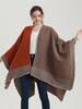 Design Imitation Cashmere Women Scarf Winter Poncho Blanket Thick Wrap Shawls Capa Para Mujer Pashmina Chales Echarpe Hiver Luxe