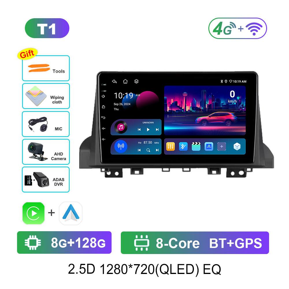 Android 14 For Moskvich 3 2022 - 2024 For JAC JS4 2020 - 2025 Car Radio  Multimedia Player GPS Navi 4G WiFi HD Screen Auto Tools