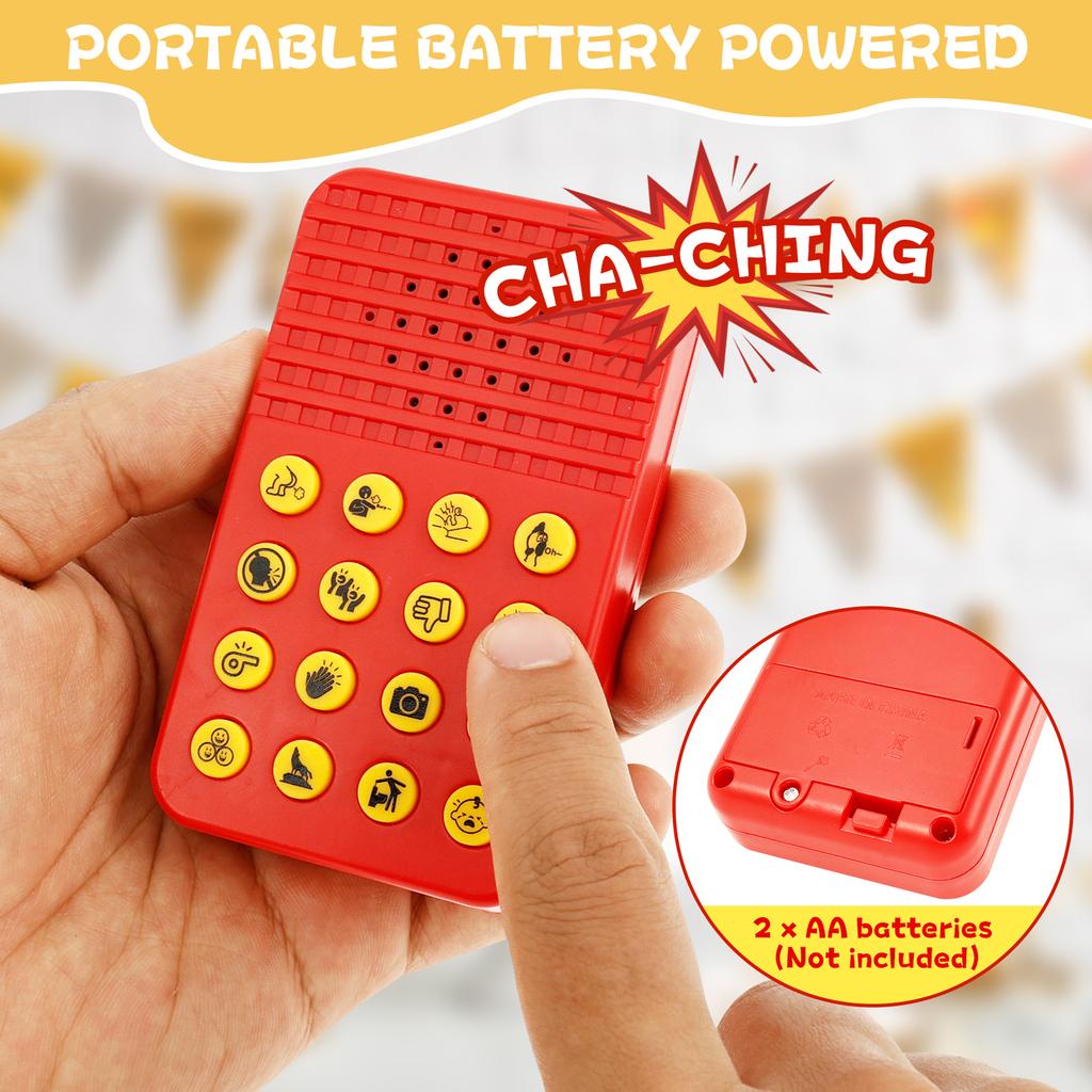 1/2Pc Funny Sound Effects Machine 16 Hilarious Sound Prank Noise Machine Portable Electronic Novelty Funny Noise Maker for Party