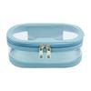 Makeup Bag Woman PU Leather Cosmetic Bags Large Capacity Transparent Washroom Bag Portable Travel Waterproof Mmakeup Box Storage Bag