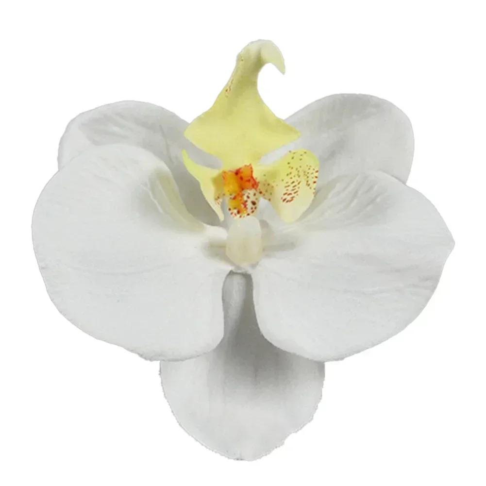 6 Colors Silk Orchid Phalaenopsis Artificial Flower Butterfly Orchids Fake Flower For Home Christmas  Wedding Decoration Flores