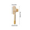 Dog Grooming Comb Self-Cleaning Pet Massaging Brush Pet Detangling Comb for Removing Matted Hair Knots & Tangles Detangler Tool