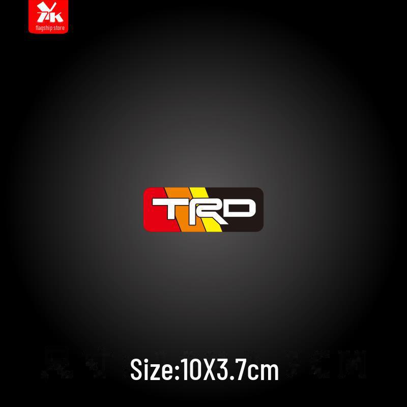 TRD Prado FJ Cruiser Off-Road Bakrutsdekal