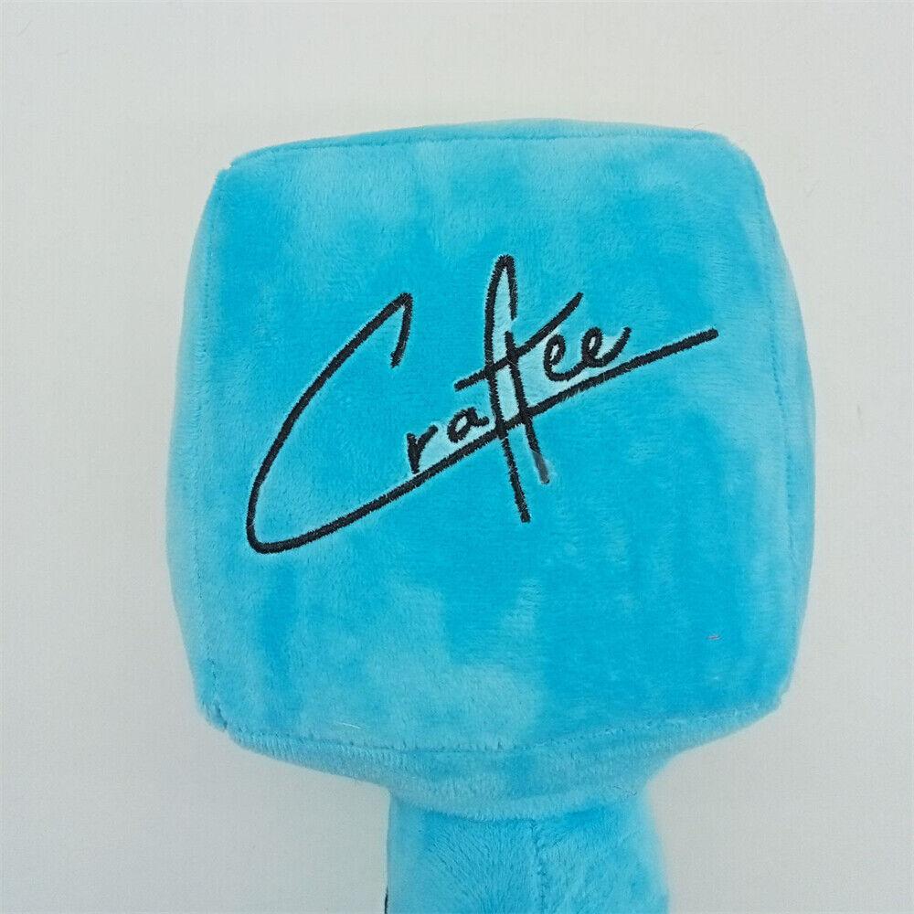 

Плюшевая игрушка Crafftee, аниме мультфильм Crafftee, материал ПП, короткая плюшевая крутая мягкая кукла 11 дюймов, подарок для детей