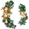 2pcs/lot Artificial Peonies Large Welcome Flowers Door Lintel Flower Decoration Arch Outdoor Wedding Decoration Fake Flowers