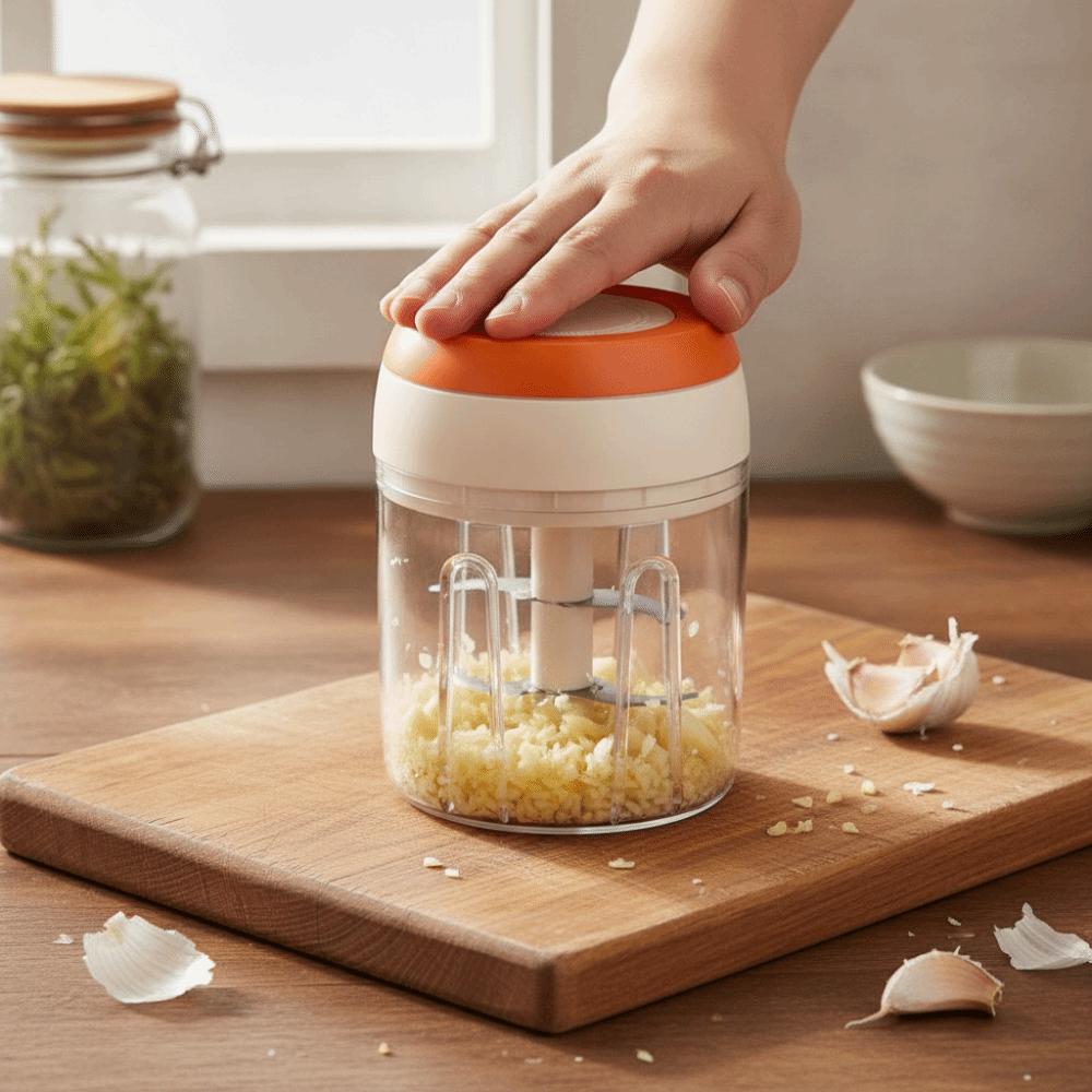 Household Vegetable Grinder Multi-Function Garlic Grinder Food Slice Meat Grinder  Food Preparation