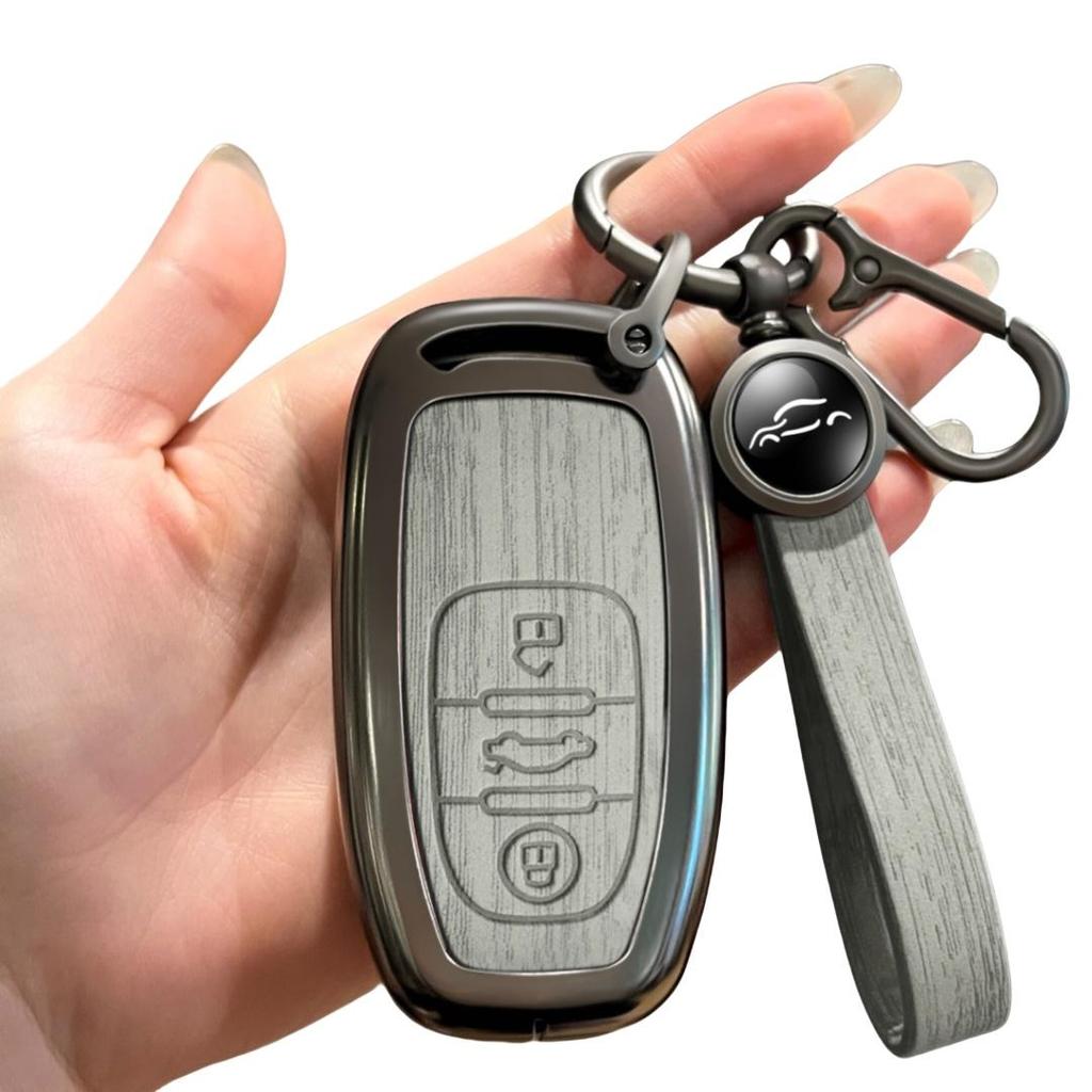 Pro A1 A3 A4 A5 A6 A7 A8 Quattro Q3 Q5 Q7 2009-2015 Nový Kovový Obal Pouzdra na Dálkový Chytrý Klíč od Auta Příslušenství