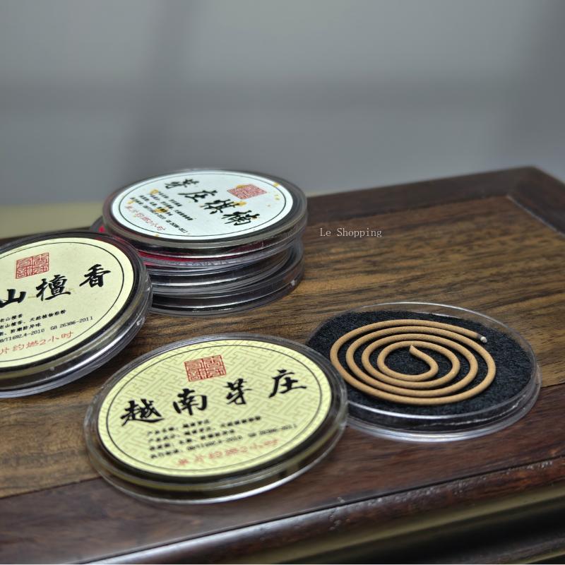 Natürliches Adlerholz Räucherspiralen/Altes Berg-Sandelholz Raumluftreinigung Beseitigung von Gerüchen Beruhigung des Geistes Förderung des Schlafs