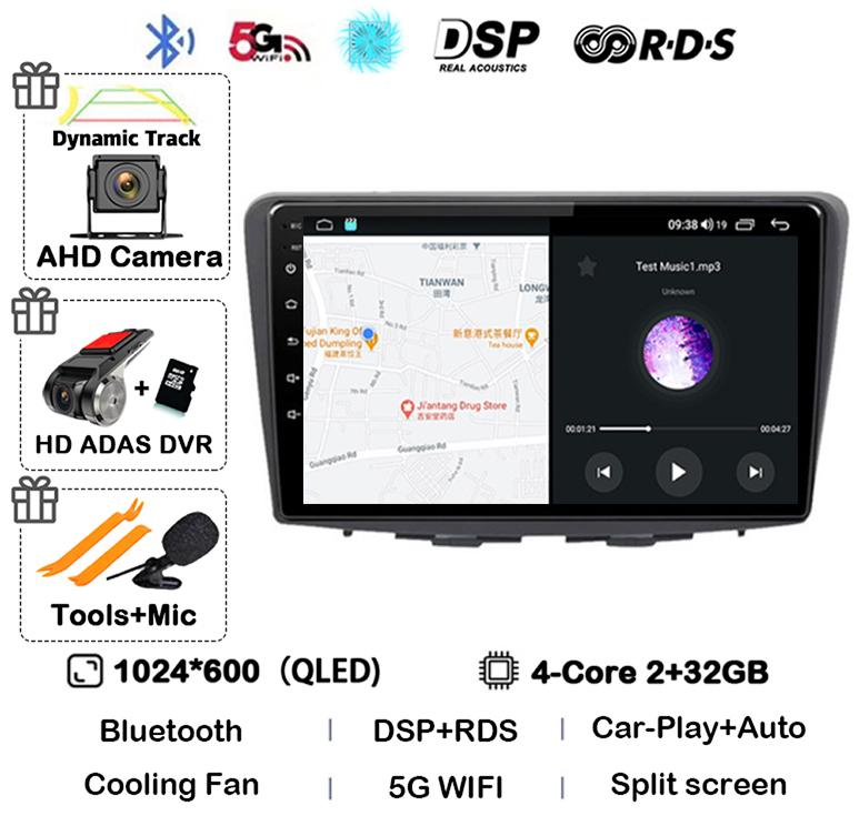 Android 14 Carplay Auto WIFI+4G For Suzuki Baleno 2016 2017 2018 2019 GPS Car Radio Multimedia Video Player Stereo Head Unit DSP