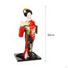 Asian Statue Collectible Figurine Japanese Kimono Geisha Doll Kabuki for Birthday