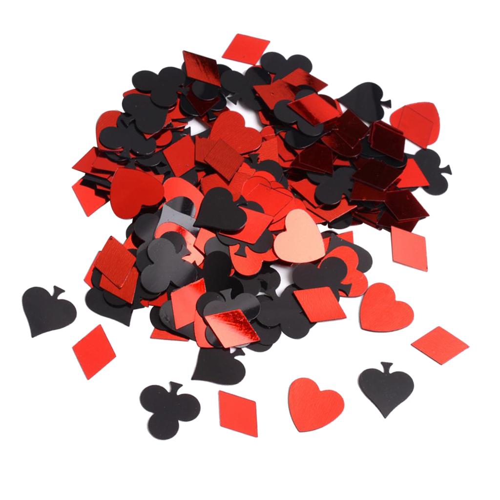 Bling 30 Confetti Sprinkle Spades Game Supplies Scatter