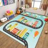 City Map Traffic Game Carpet Children's Carpet Crawling Mat