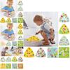 Children's Wooden Track Maze Toy For Brain Training And Logic Thinking Ages 1-3