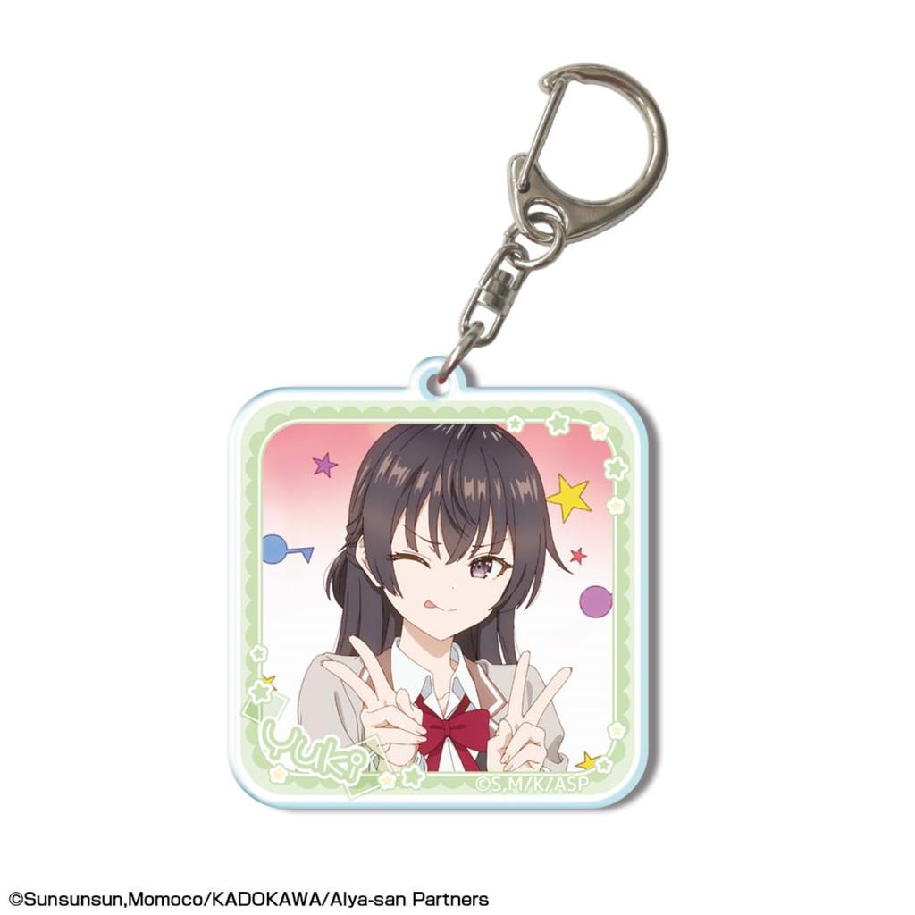 TV anime sometimes whispers in Acrylic key chain Yuki A "My neighbor, Arya, Russian" KHAN-R005-m09