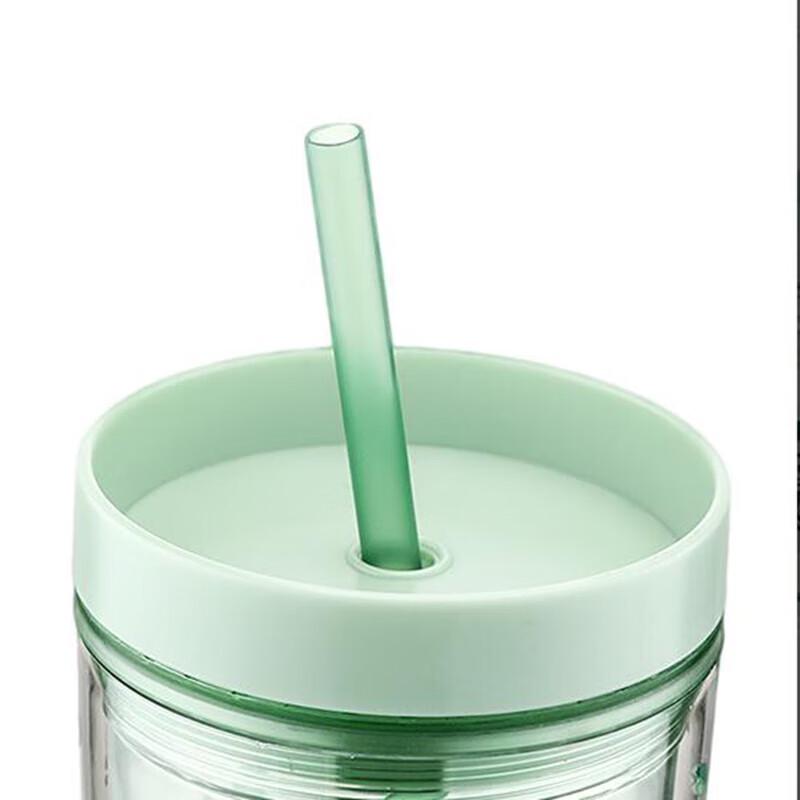 Starbucks Green Wilderness Clear Straw Cup 473mL